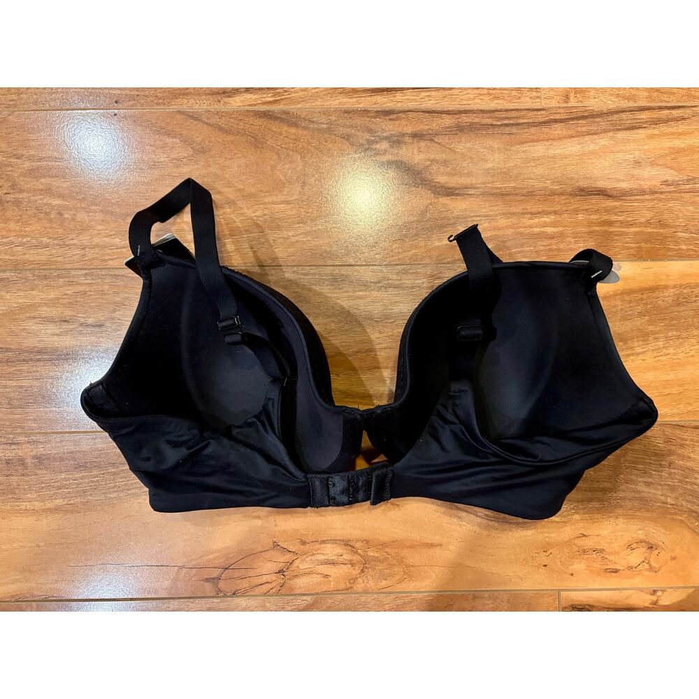 Wacoal black all day comfort super soft bra 36 DDD. Underwire, back clasp. NWT - Picture 2 of 5